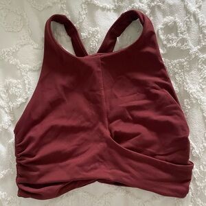 Lululemon cross front bra tank, size 6